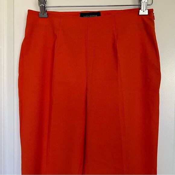 Piazza Sempione Audrey Slim Leg Capri Pants Italian 40 - Picture 3 of 10